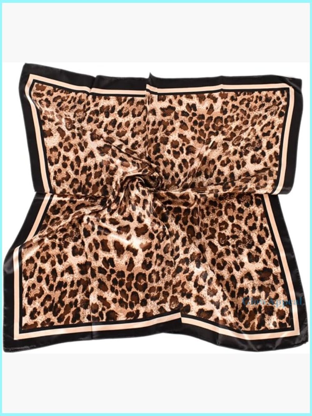 35x35 Inch Large Square Silk-Like Hair Scarf Head Wrap Satin Bandana